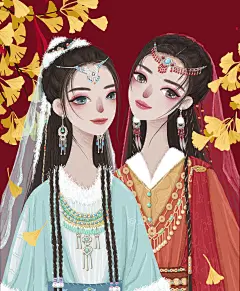 创意壁纸-《闺蜜》合集_龙歌-LG__