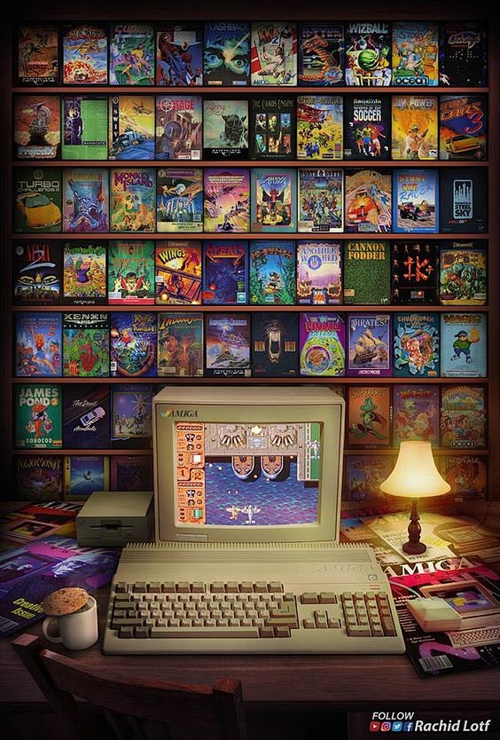 Amiga was way ahead ...