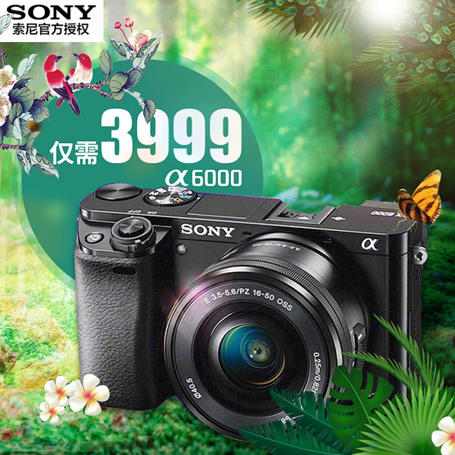 三期免息】Sony/索尼 ILCE-60...