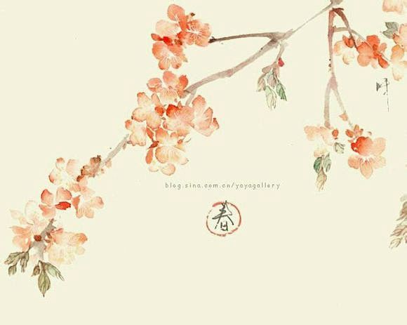 【古图专帖】——『手绘系列』——花草树木...
