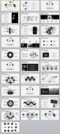 30+ Best gray annual report PowerPoint template