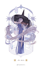 #魔女之境# 画师：老浮RIRIFA，画师微博：https://m.weibo.cn/profile/1799532734