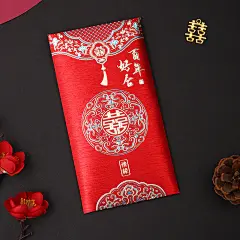 2023红包封新款结婚随礼婚礼中式千元改口随份子闺蜜喜包通用加厚-淘宝网