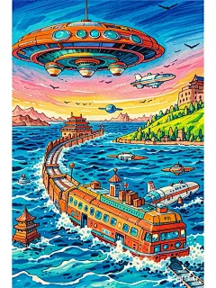 科技与文化 传承 获奖一等奖 科技科幻作品_2_爱画画的云_来自小红书网页版