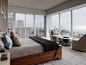 饱览旧金山美景：旧金山俄罗斯山现代豪华公寓设计 #简约#
