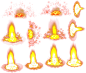 手游技能特效UI光效序列帧游戏美术资源Q版PNG帧动画素材-2175