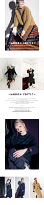 [WCONCEPT] marron edition_16winter : W CONCEPT - Life & Culture Atelier