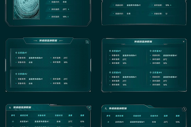 可视化大屏弹窗组件素材图片_数据可视化图片素材-花瓣网