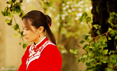 如妮采集到名花倾国露凝香【人物】