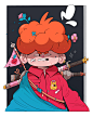 cartoon Character design  characters digital illustration human ILLUSTRATION  portrait sketch warrior weapons