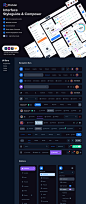 Modular - UI Styleguide & Composer - UI Kits : Modular is a customizable & adjustable design system and visual composer with a styleguide and 500+ ready-to-use components. This Styleguide and Composer contains different elements such as navigation