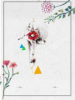 你好四月宣传海报背景 免费下载 页面网页 平面电商 创意素材