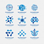 Collection of technology logo design  人工智能  AI