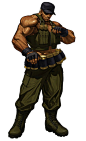 Clark Still - Pictures & Characters Art - King of Fighters XIII