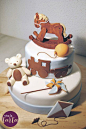 Baby toys - by Vanina @ CakesDecor.com - cake decorating website