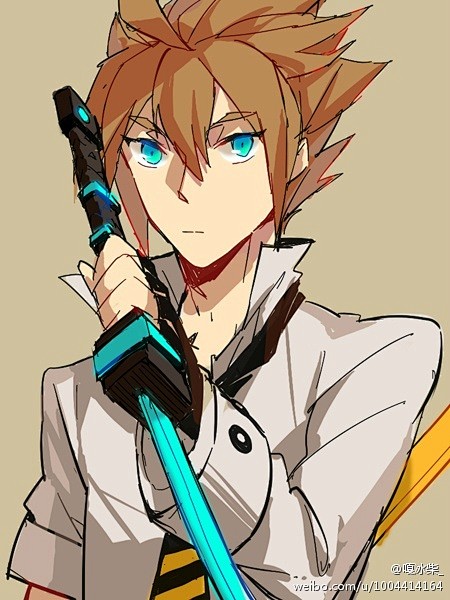 #凹凸世界#想画呆毛姐弟XD画不动了^q...