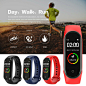 US $3.62 60% OFF|M4 Sport Armband Frauen Männer Uhr Wasserdicht Smart Handgelenk Band Herz rate Blutdruck Schrittzähler Uhr Für Android iOS|Digitale Uhren|Uhren - AliExpress : Smarter Shopping, Better Living!  Aliexpress.com