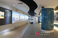 银行展厅史馆-红方块展览策划公司www.qdexpo.cn