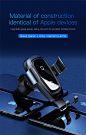 US $16.36 44% di SCONTO|Baseus Qi Wireless Caricabatteria Da Auto Per iPhone Xs Max X 10 w Veloce Auto Senza Fili di Ricarica Supporto Per Xiao mi mi 9 mi x 3 2 s samsung S10 S9 in Baseus Qi Wireless Caricabatteria Da Auto Per iPhone Xs Max X 10 w Veloce 