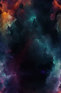  AI数字艺术宇宙背景图