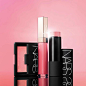 Photo by NARS Cosmetics on July 20, 2023. May be an image of one or more people, makeup, lipstick, cosmetics and text.