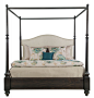 Upholstered Sleigh Bed | Bernhardt