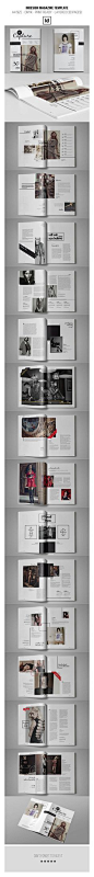 InDesign Magazine Template: 24 Pages | 2 cover options | ad template  Features: 24 pages – Letter size 8.5” x 11” – Bleeds 3 mm – Automatic page numbering- Print ready – Easy to modify    Download from: http://graphicriver.net/item/design-mgz-template/320