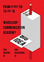Wordshop Communication Academy Poster Design