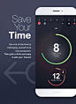 TimeIt - mobile timer concept by Michał Sambora