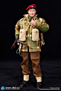 DID二战英军第一空降师 红魔 指挥官1/6兵人模型伞兵空降兵K80135-淘宝网