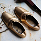 收获小屋 印度进口 手工制复古黄铜皮鞋创意烟灰缸 镇纸摆件-淘宝网