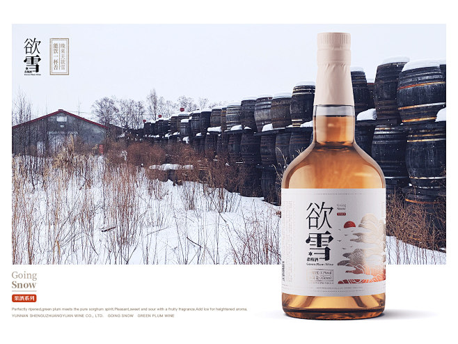 Going Snow 晚来天欲雪，能饮一...