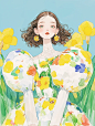 DIOR GIRL 花 与 女 孩 - 小红书