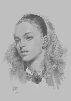 里离采集到黑白插画
