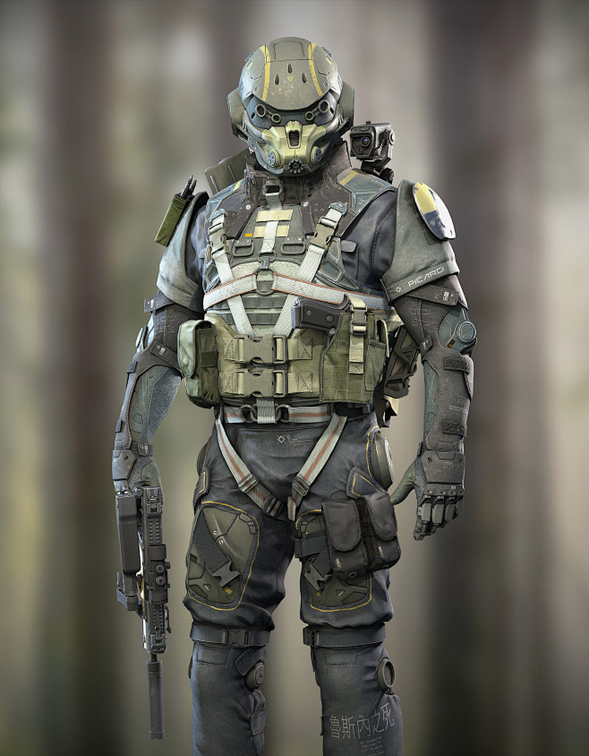 Infantry humanoid me...