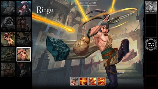 【UI精品】《vainglory》游戏U...