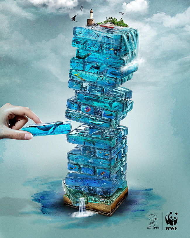 WWF创意公益广告设计欣赏（十五）