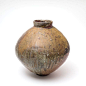 Large Jar, Anagama. Natural ash with feldspar by Randy Johnston from Goldmark