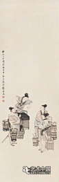 斗茶图_推荐作品_艺术中国