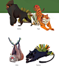 Meet the Animals : Animal illustration for Baibuk Group's books