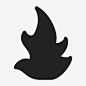 火火焰绿色免抠素材_88ICON https://88icon.com 火 火焰 绿色 生长 插图 自然 植物 力量 形状 符号 自然-固体