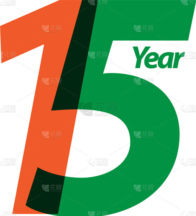 周年纪念,模板,数字15,商务,50年节...