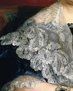 名画中的丝质 ​​​​