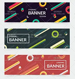 e180|液态几何抽象图案横版校园活动背景墙banner海报矢量AI素材-淘宝网