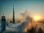 每年10月前后，迪拜都会迎来大雾天气。浓雾中，这些新建的高耸如云的建筑提供了绝佳的拍摄机会。
摄影：Catalin Marin
