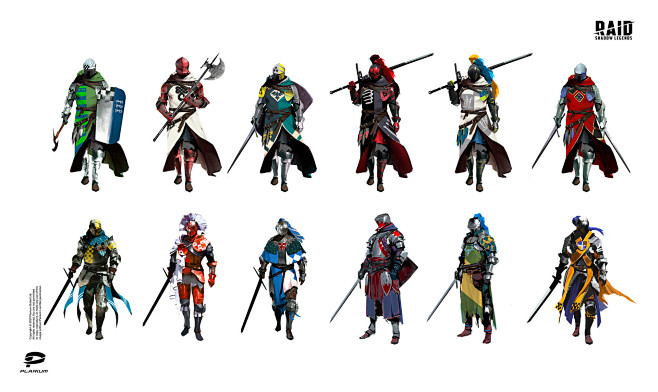 Knights concept art,...