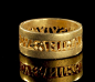 #资料存档#    古罗马2-4世纪戒指，黄金