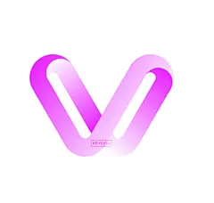 AI教程立体环绕V型LOGO设计制作-课游视界（KEYOOU）