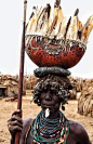 Dassanech woman. Omo Valley, Ethiopia. | ©Meritxell Mena