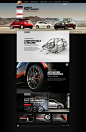 Fiat 500 Abarth Website Design by Antonio Caballero on Behance